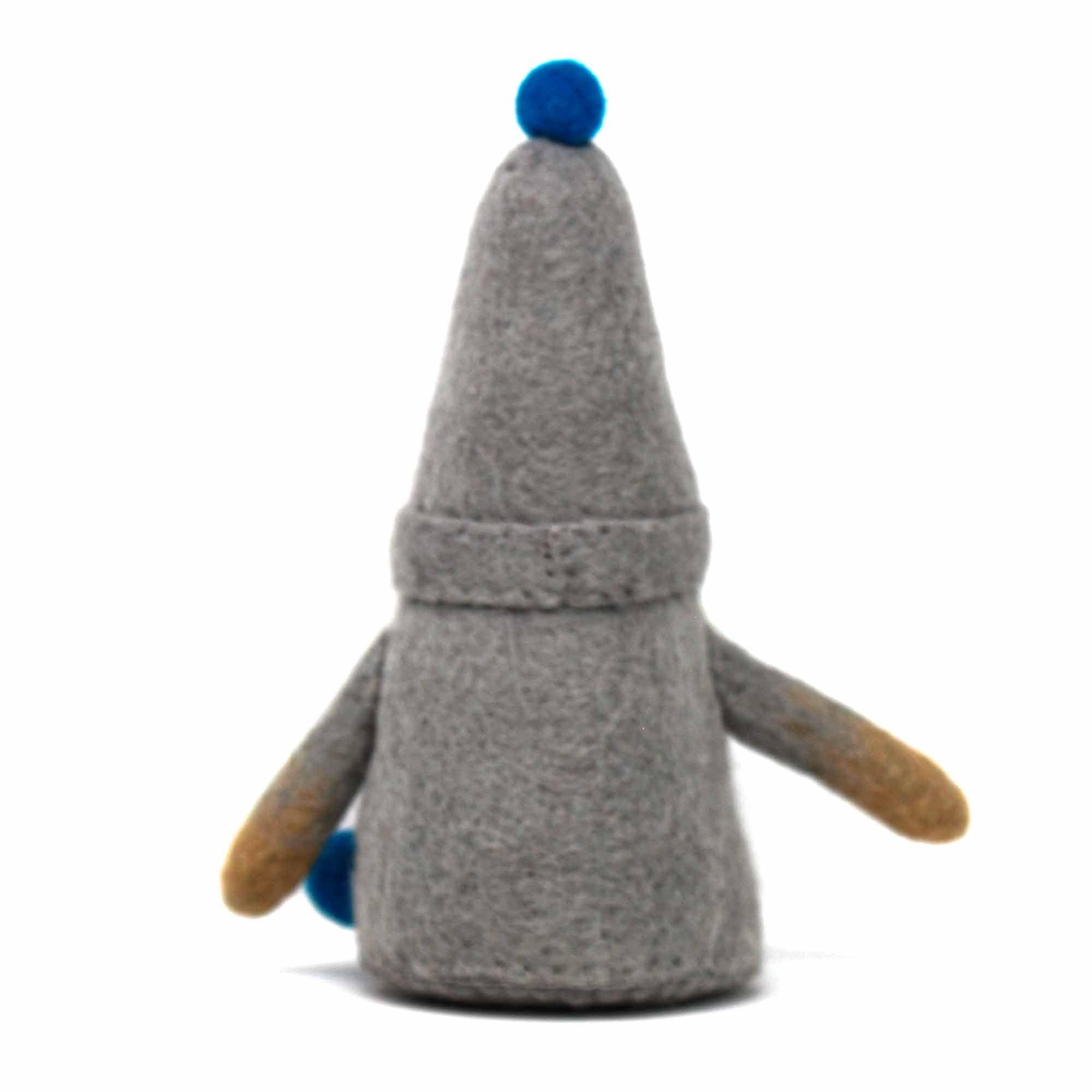 Winter Blues Felt Gnomes Trio, Set of 3 - Flyclothing LLC