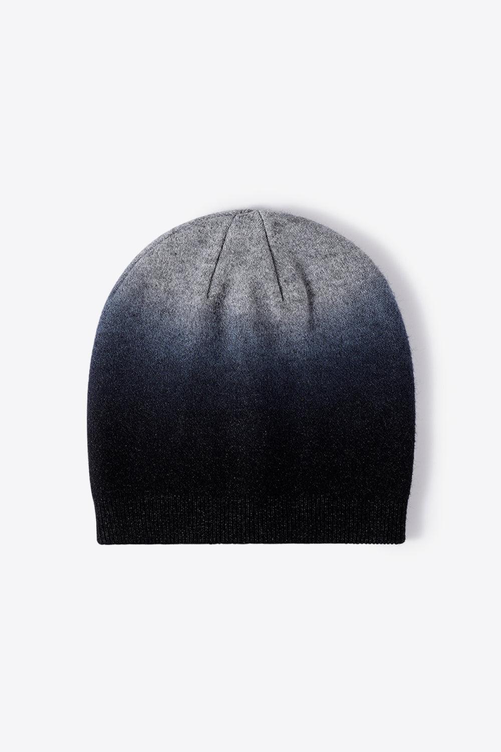 Gradient Knit Beanie - Trendsi