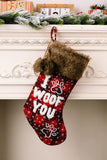 2-Pack Plush Christmas Stockings - Flyclothing LLC