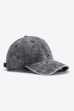 Plain Adjustable Baseball Cap - Flyclothing LLC