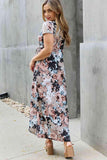 Heimish Give Me Roses Full Size Floral Maxi Wrap Dress - Flyclothing LLC