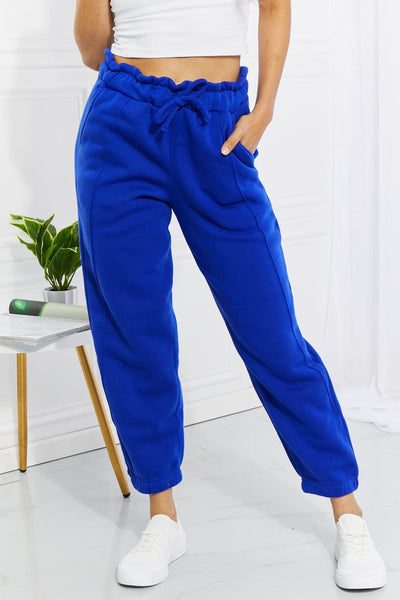 Dallas Cowboys NFL Women's Plus Size Navy Blue Jersey Sweatpants