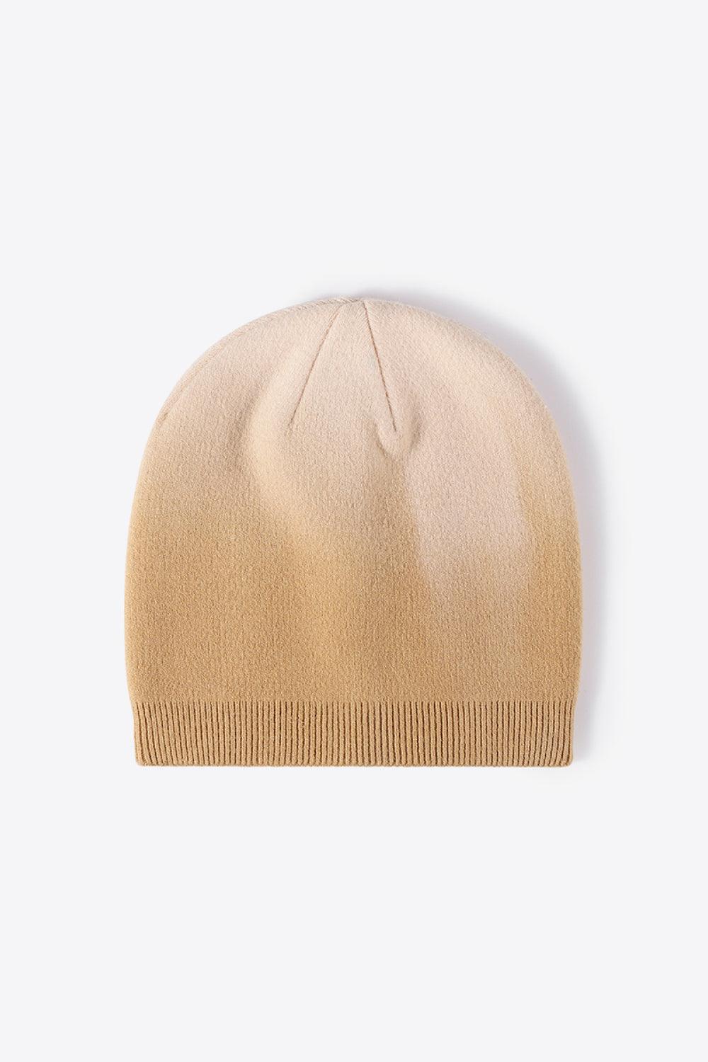 Gradient Knit Beanie - Trendsi