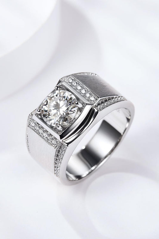 So Charmed 1 Carat Moissanite Ring - Flyclothing LLC