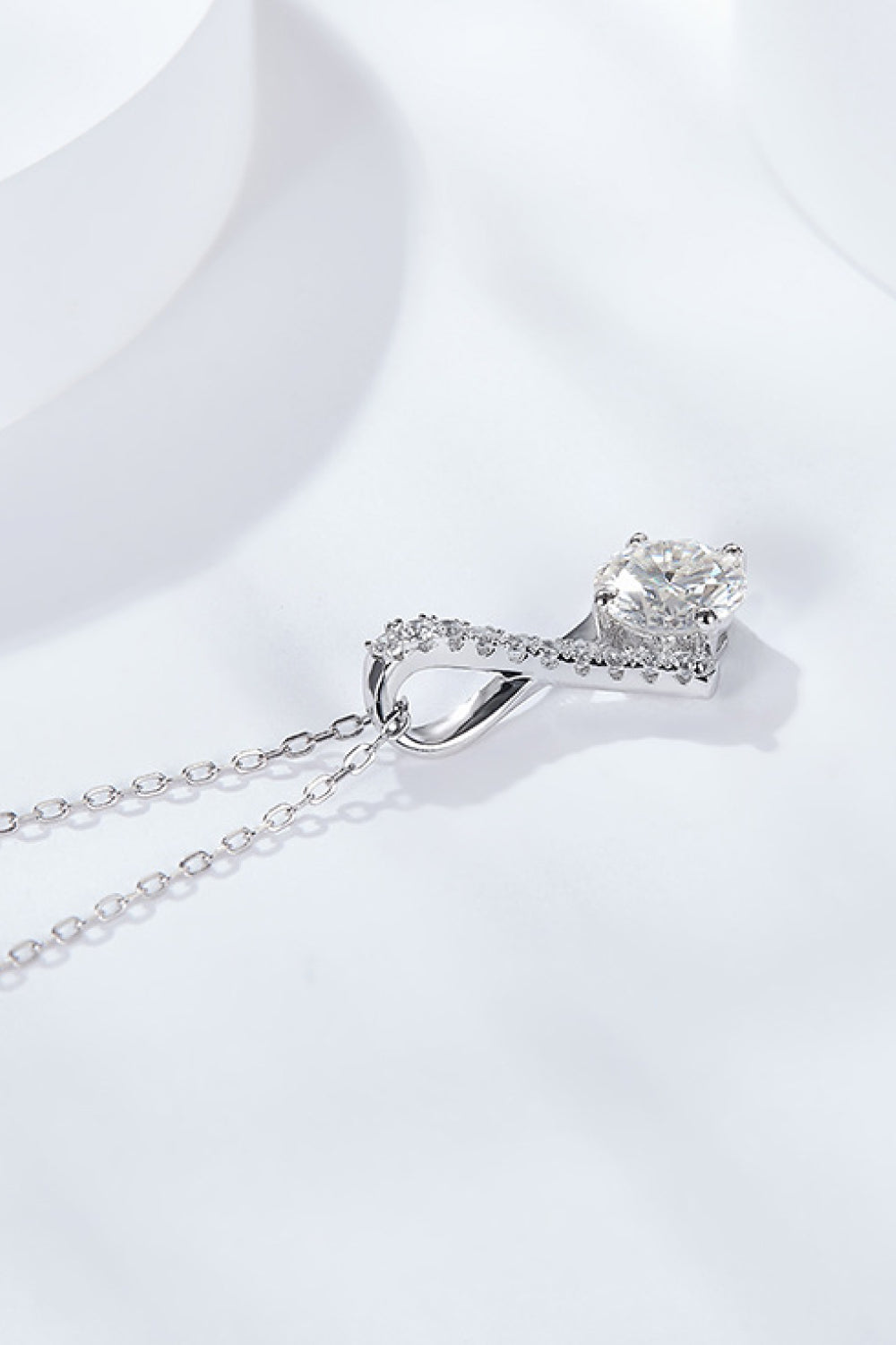 Special Occasion 1 Carat Moissanite Pendant Necklace - Flyclothing LLC