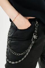 Double Layer Alloy Chain Belt - Flyclothing LLC