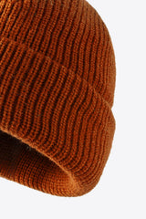 Calling For Winter Rib-Knit Beanie - Trendsi