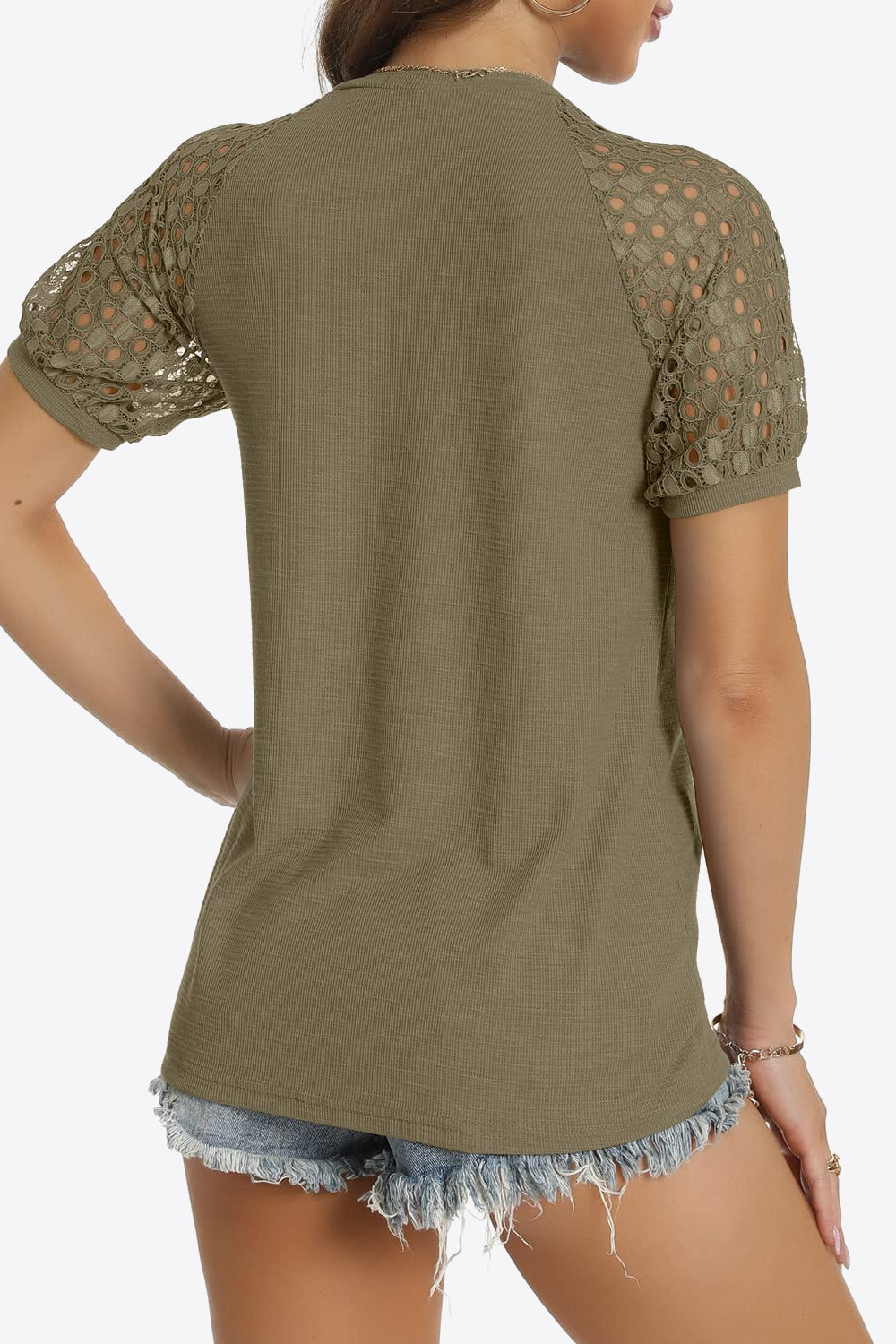 Short Sleeve V-Neck Tee - Flyclothing LLC