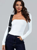 Cutout Raglan Sleeve Bolero and Tube Top - Flyclothing LLC