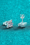 Four Leaf Clover 2 Carat Moissanite Stud Earrings - Flyclothing LLC