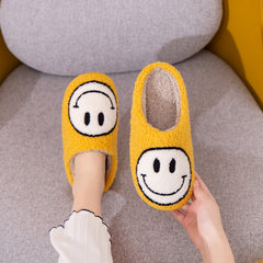 Melody Smiley Face Slippers - Flyclothing LLC