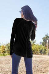 Basic Bae Full Size Round Neck Long Sleeve T-Shirt - Flyclothing LLC