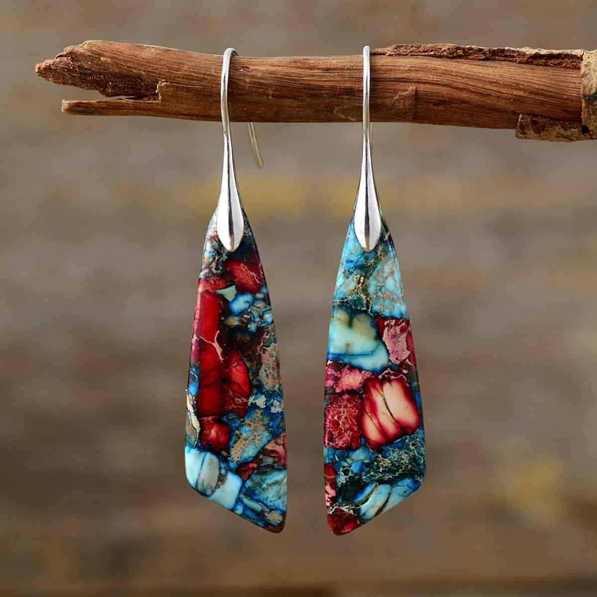 Geometrical Shape Dangle Earrings - Flyclothing LLC