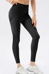 High Waist Slim Fit Long Sports Pants - Flyclothing LLC