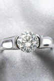 Looking Good 2 Carat Moissanite Platinum-Plated Ring - Flyclothing LLC