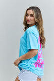 Sweet Claire "More Beach Days" Oversized Graphic T-Shirt - Flyclothing LLC