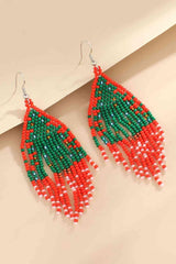 Christmas Beaded Earrings - Trendsi