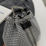 Rhinestone Detail Crossbody Bag - Flyclothing LLC