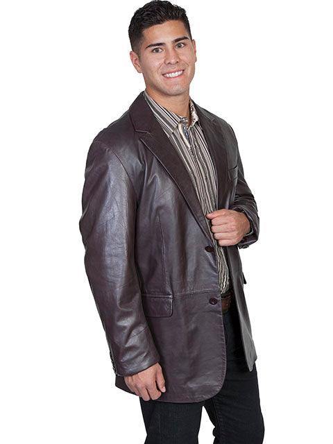 Scully CHOCOLATE MENS BLAZER - Flyclothing LLC