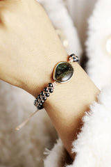 Natural Stone Beaded Bracelet - Flyclothing LLC