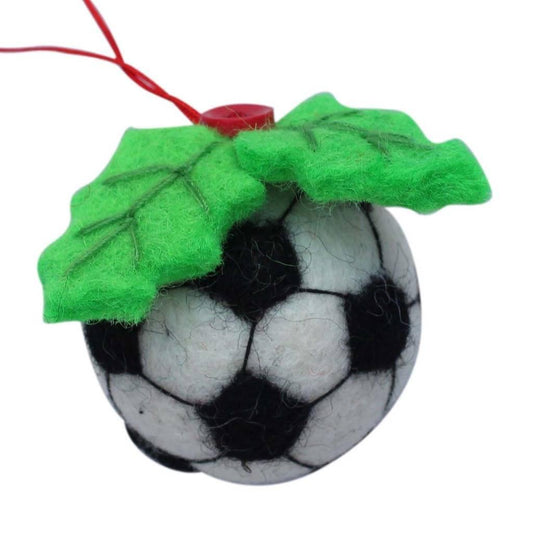 Soccer Ball Felt Ornament - Global Groove (H) - Flyclothing LLC