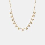 Zircon 18K Gold-Plated Necklace - Flyclothing LLC