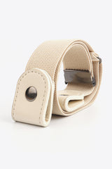 PU Elastic Snap Closure Belt - Flyclothing LLC