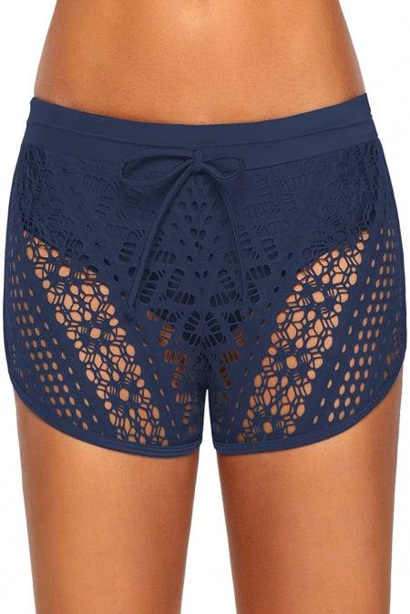 Tied Lace Swim Bottoms - Flyclothing LLC