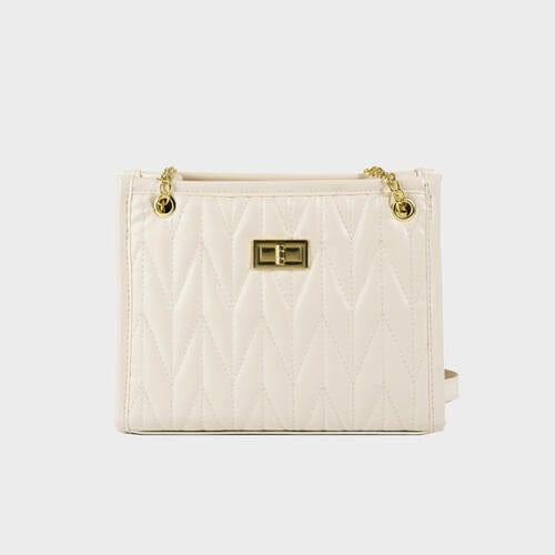 PU Leather Crossbody Bag - Trendsi