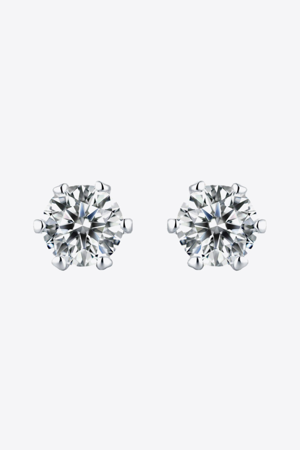 Good Days Ahead Moissanite Stud Earrings - Flyclothing LLC