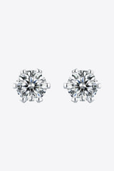 Good Days Ahead Moissanite Stud Earrings - Flyclothing LLC