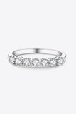 Can't Stop Your Shine Moissanite Platinum-Plated Ring - Flyclothing LLC