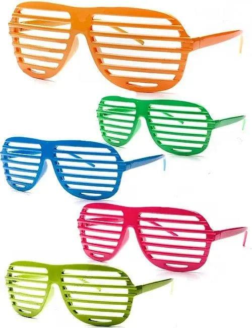 Neon Shutter Sunglasses - Flyclothing LLC