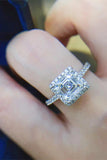 2 Carat Moissanite 925 Sterling Silver Ring - Flyclothing LLC