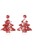 Christmas Tree Acrylic Earrings