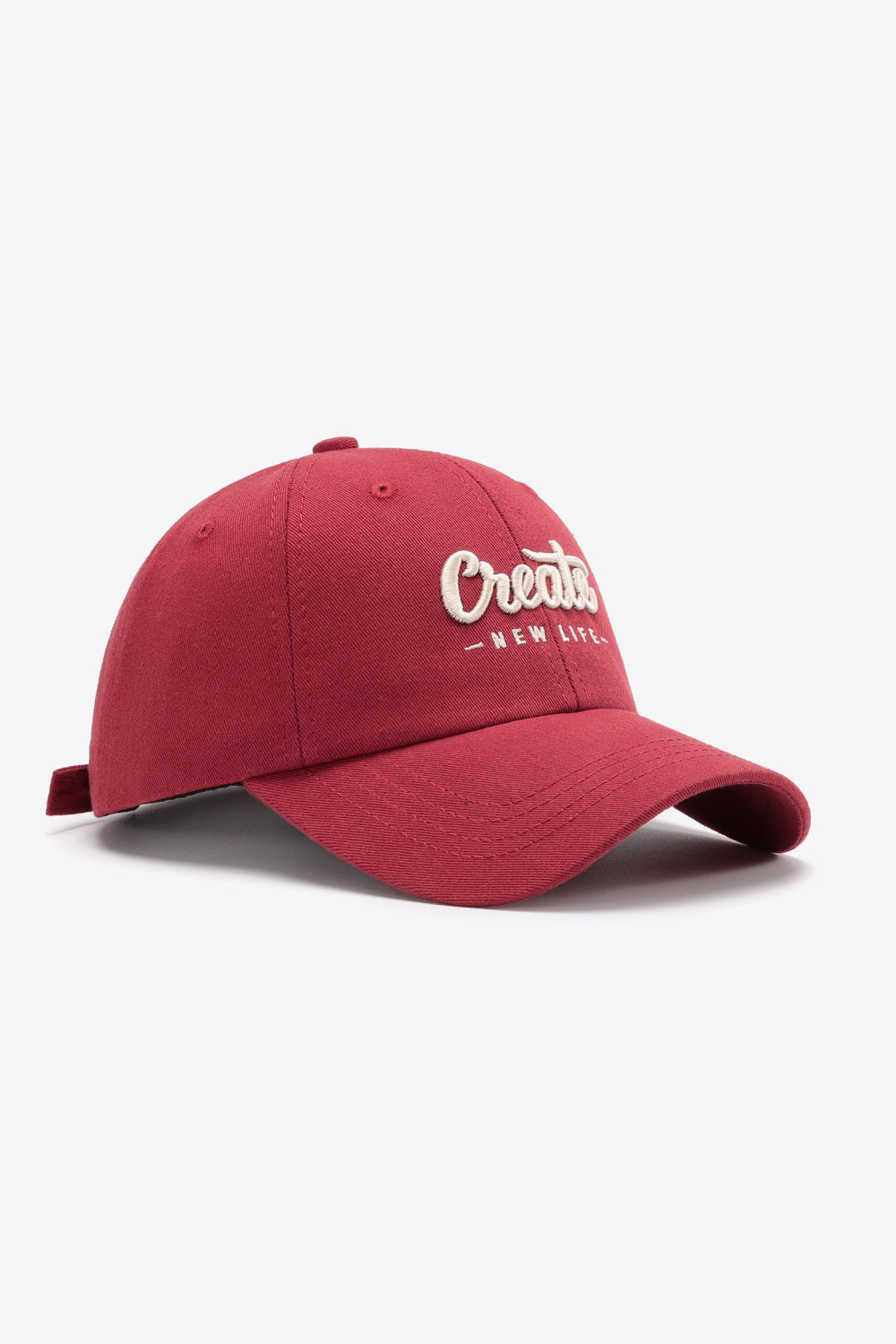 Dallas Cursive Baseball Cap Maroon