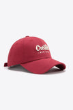 CREATE NEW LIFE Adjustable Cotton Baseball Cap - Trendsi