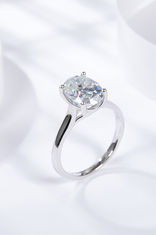 2.5 Carat Moissanite Solitaire Ring - Flyclothing LLC