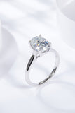 2.5 Carat Moissanite Solitaire Ring - Flyclothing LLC