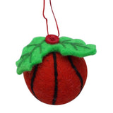 Basketball Felt Ornament - Global Groove (H) - Flyclothing LLC