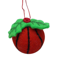 Basketball Felt Ornament - Global Groove (H) - Flyclothing LLC