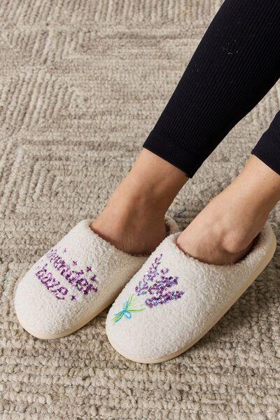 Melody Sequin Pattern Cozy Slippers - Flyclothing LLC