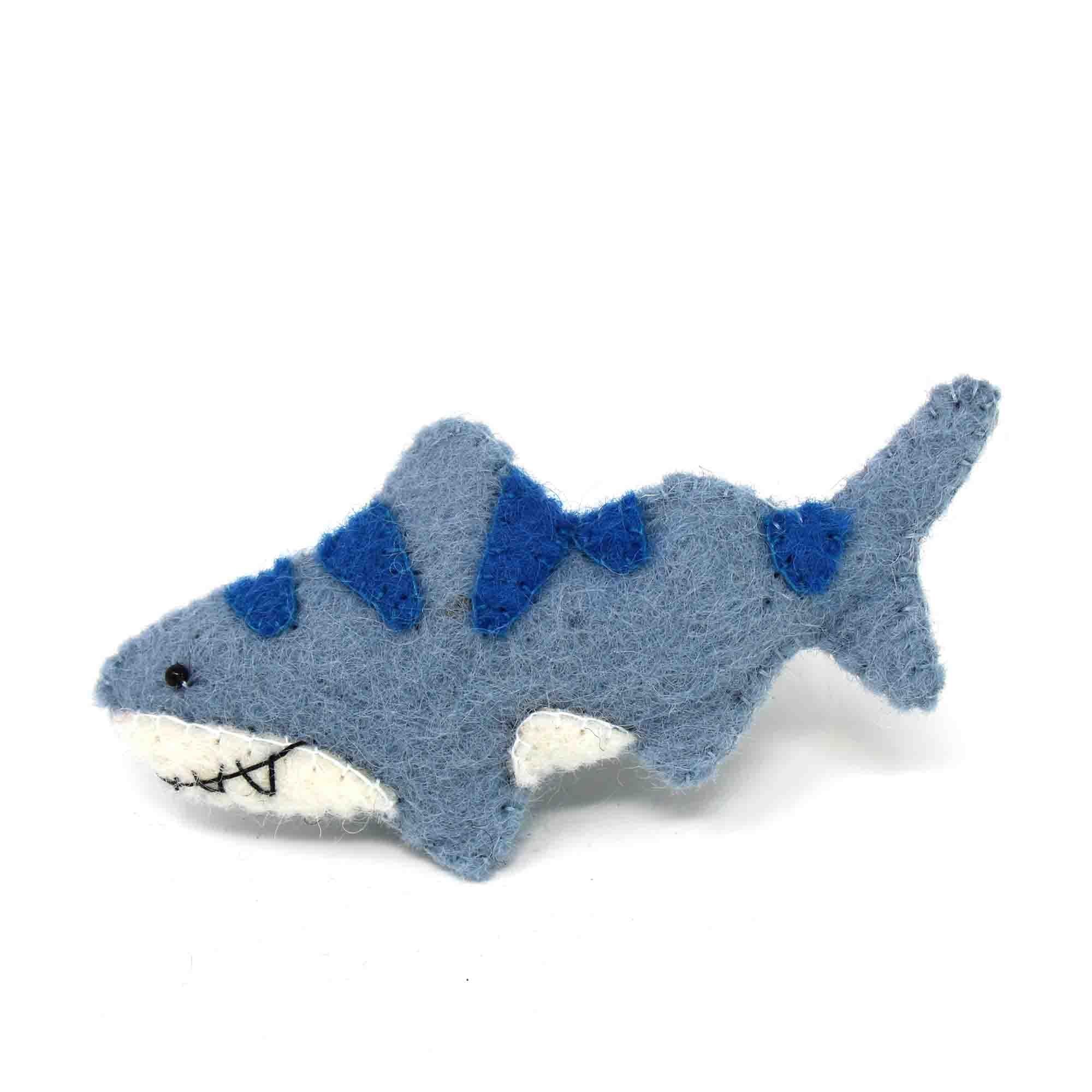 Nautical Shark, Whale & Seahorse Felt Napkin Rings, Set of 4 - Flyclothing LLC