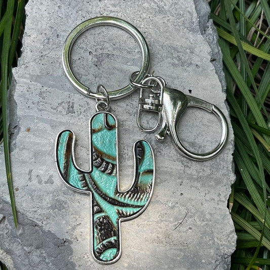 Cactus Shape Key Chain - Trendsi