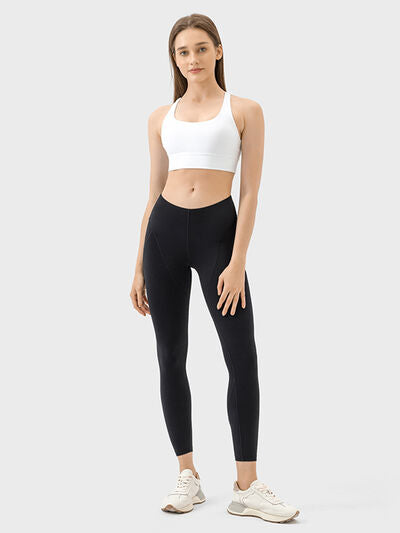 Mid-Rise Waist Active Pants - Flyclothing LLC