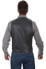 Scully GREY CAIMAN INSET VEST - Flyclothing LLC