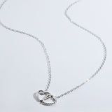 Heart Shape Spring Ring Closure Necklace - Flyclothing LLC