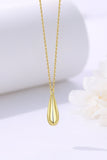 18K Gold-Plated Pendant Necklace - Flyclothing LLC