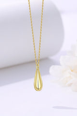 18K Gold-Plated Pendant Necklace - Flyclothing LLC