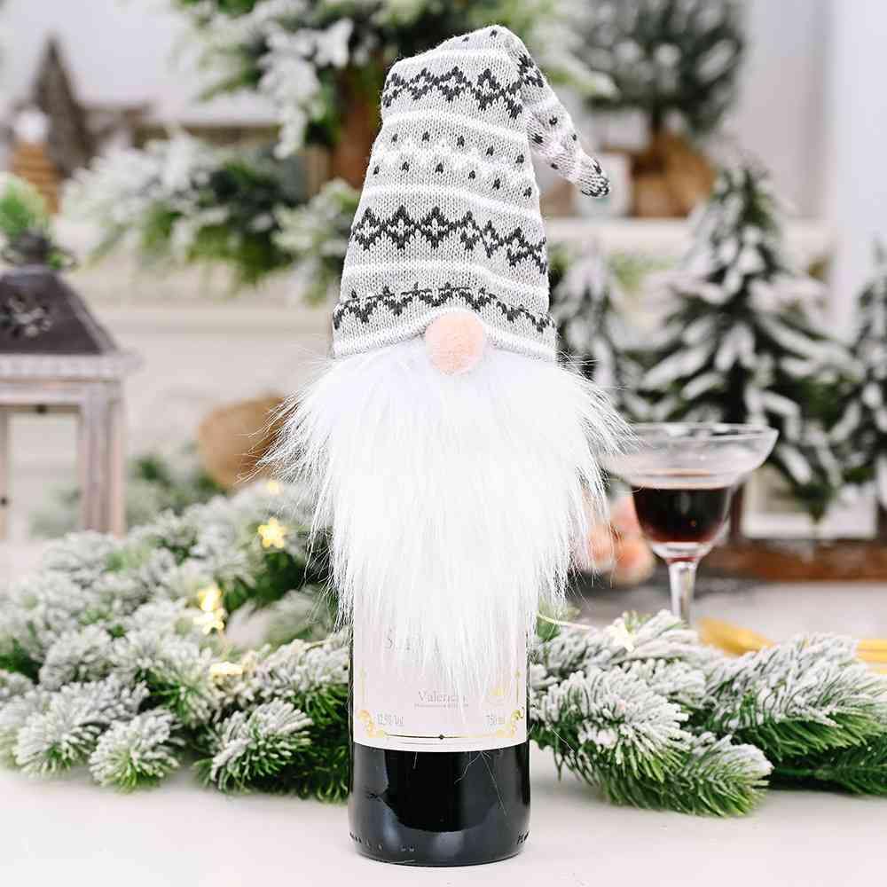 Assorted 2-Piece Wine Bottle Covers - Trendsi